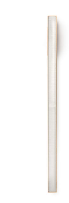 Aplique Contemporáneo QD23 de Latón y Cristal Acanalado