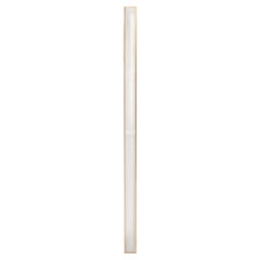 Lampada da parete contemporanea QD23 con ottone e vetro a coste