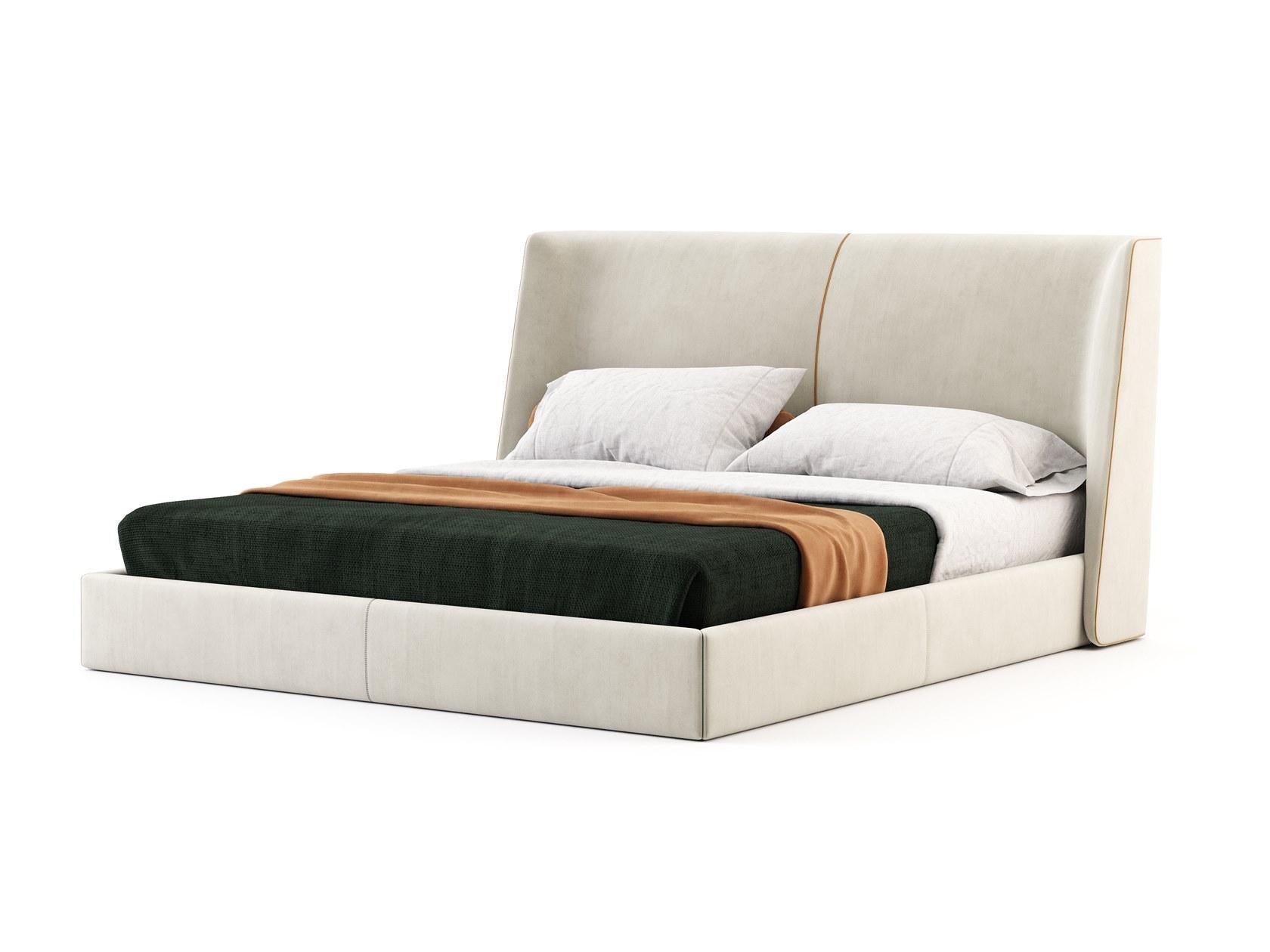 contemporary queen bed frame