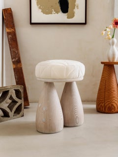 Contemporary Quilted Stool
