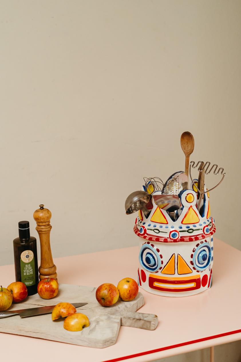 Contemporary Quirky and Funky Ceramic Kitchenware  In New Condition For Sale In Brecht, BE