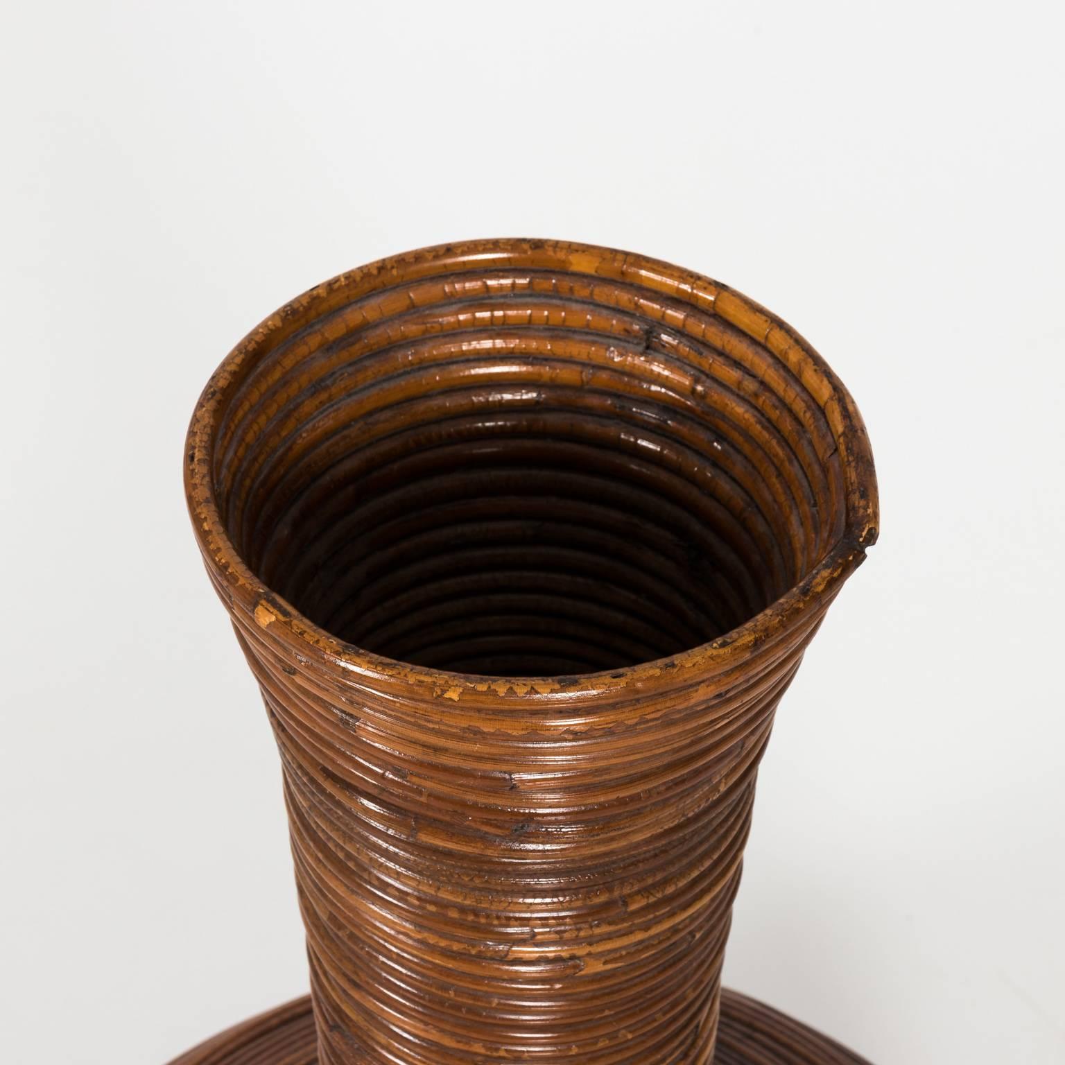 Contemporary Rattan Vase 7