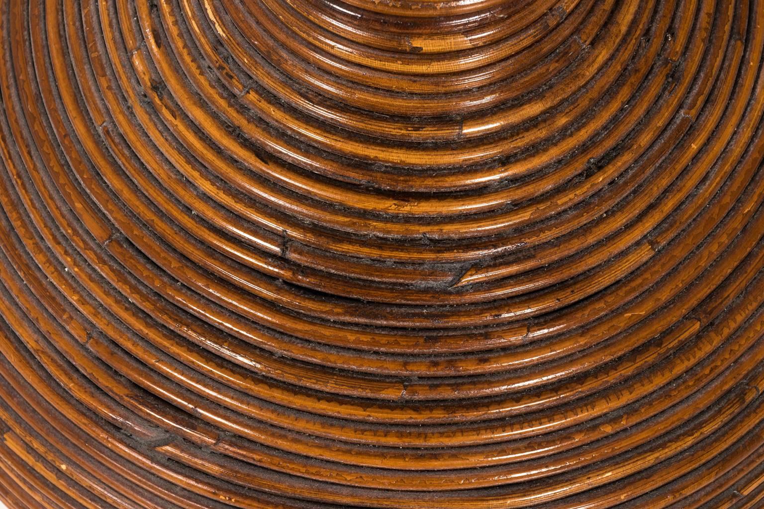 Contemporary Rattan Vase 2