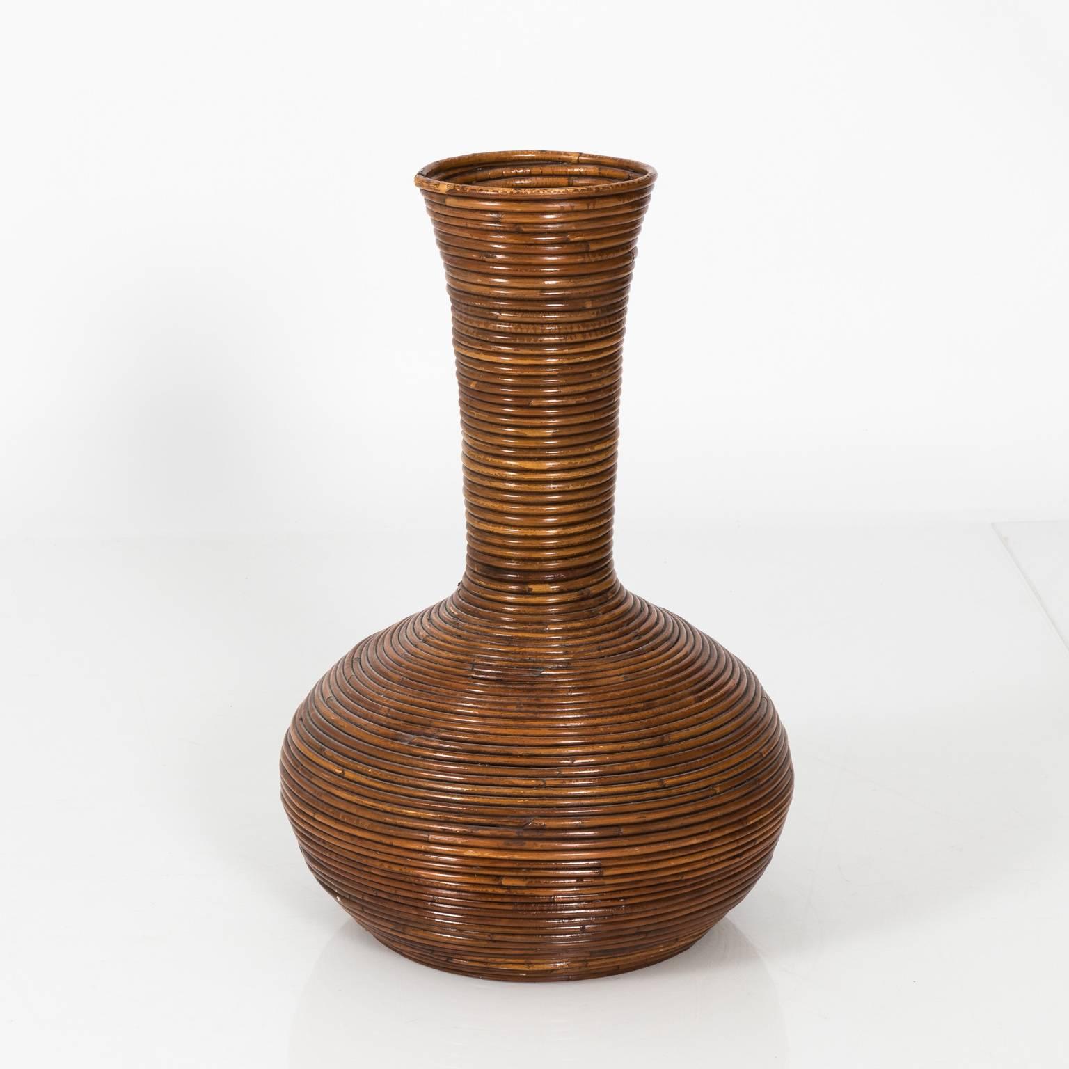 Contemporary Rattan Vase 3