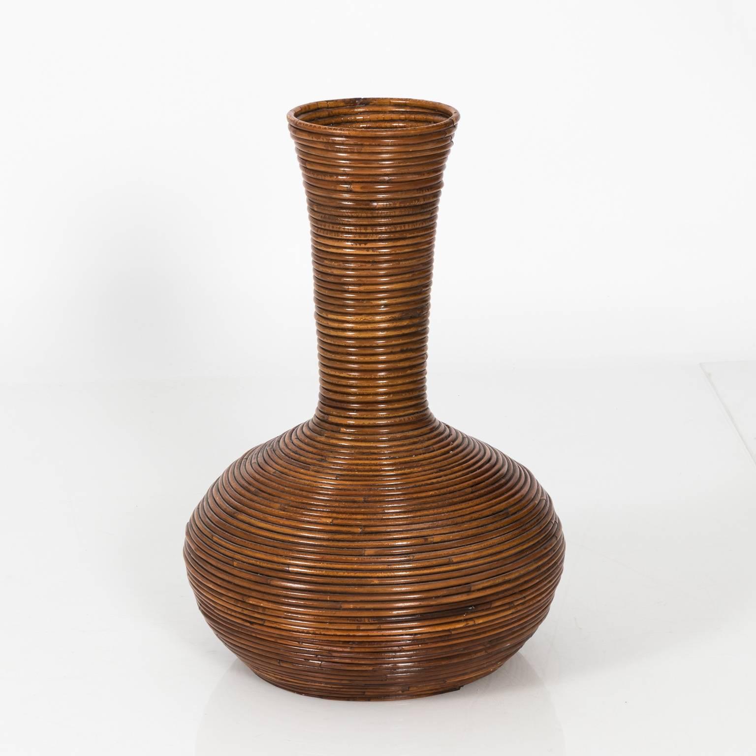 Contemporary Rattan Vase 4