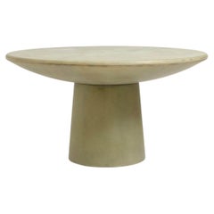 Contemporary Raw Fiberglass Table, Roly-Poly Dining Table by Faye Toogood