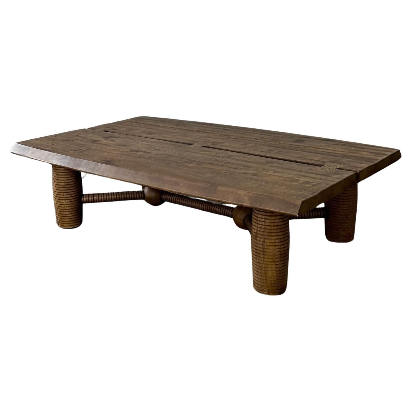 Contemporary Reclaimed Pine Coffee Table