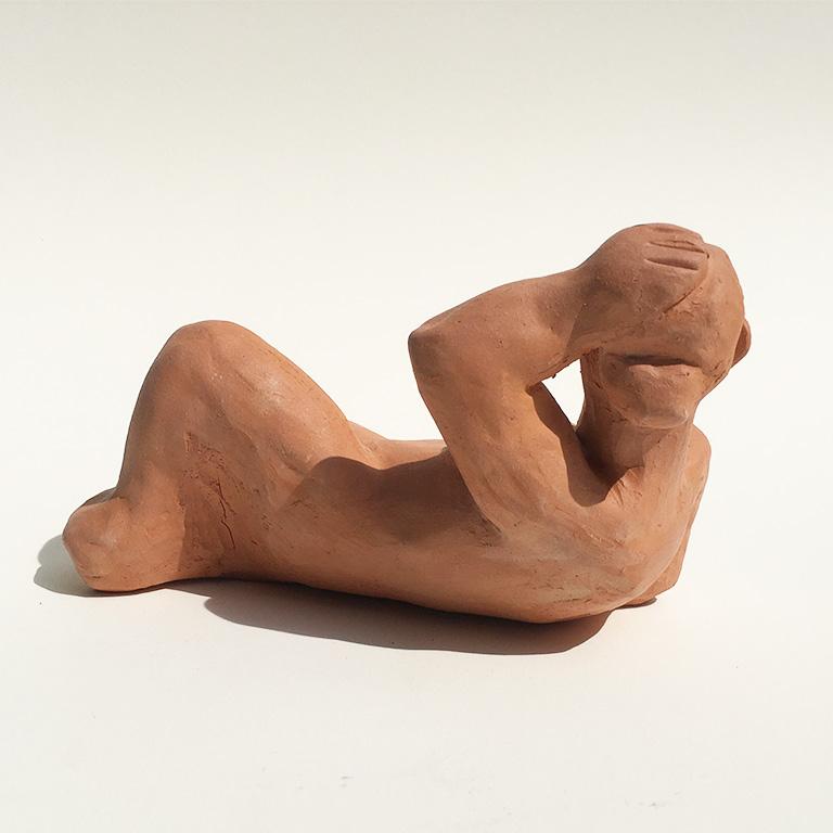 contemporary terracotta sculpture