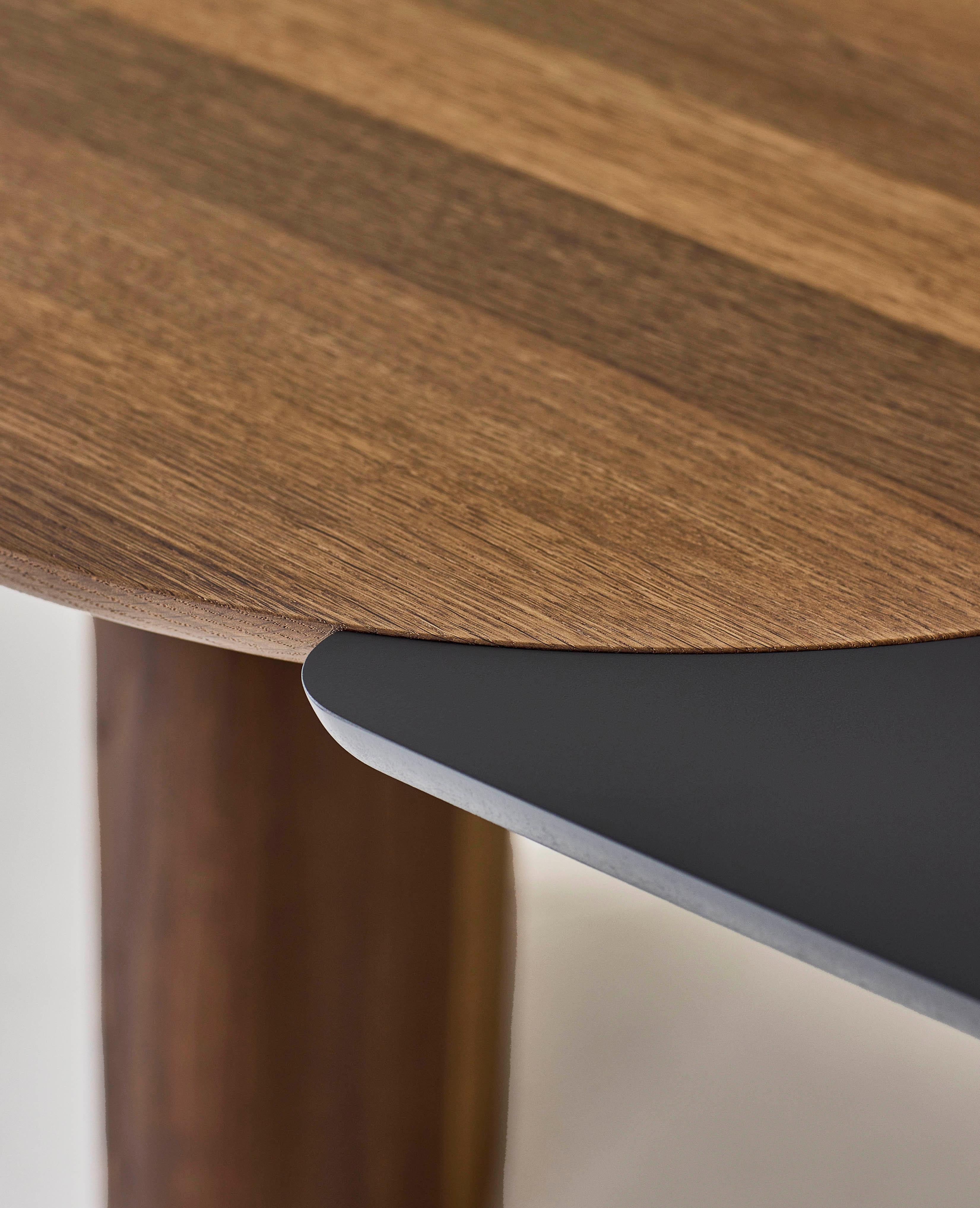 Mesa de comedor rectangular contemporánea 
