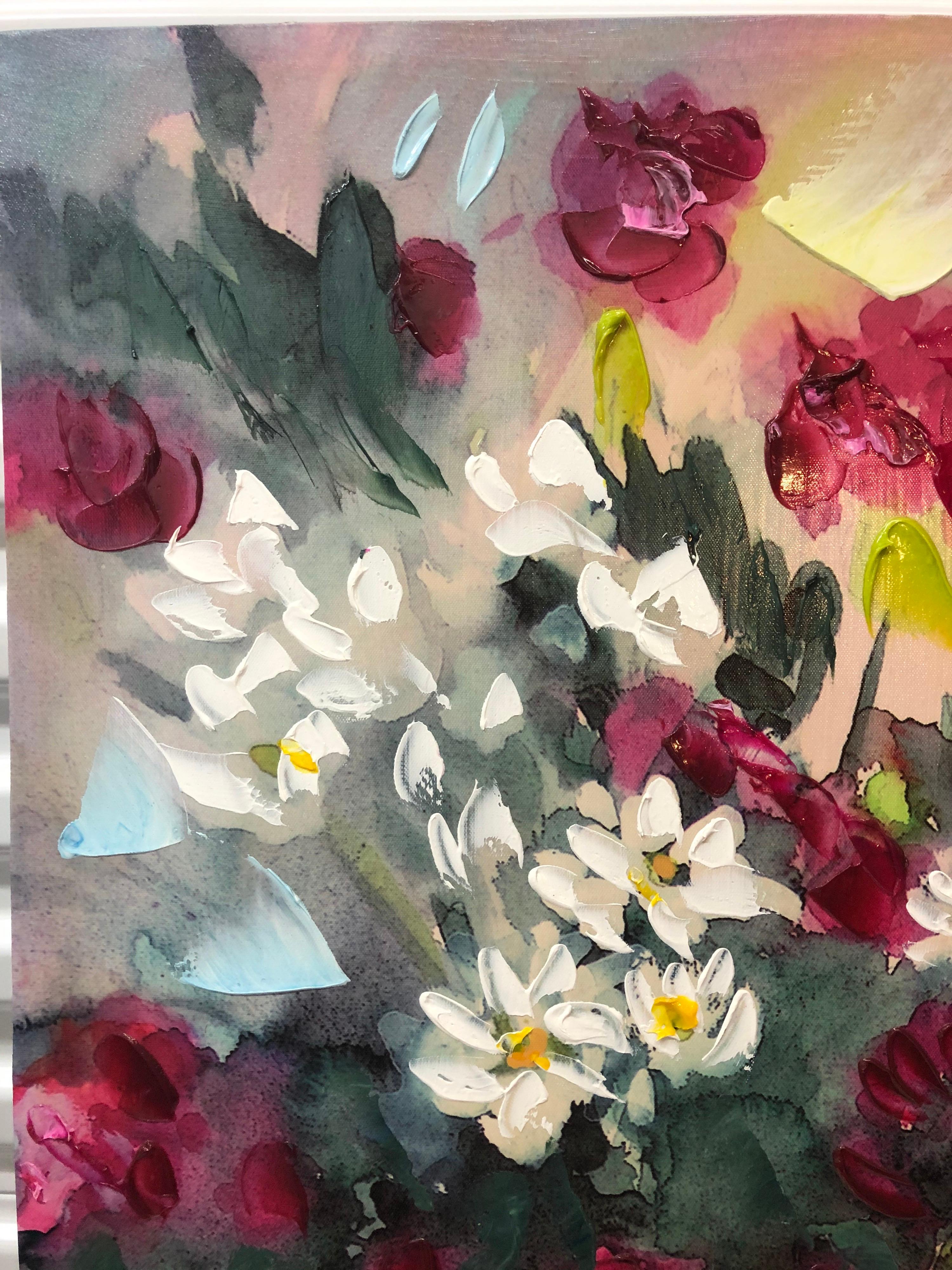 bouquet of flowers painting