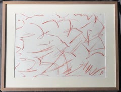 Contemporary Red Chalk Drawing