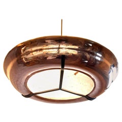 Lampada a sospensione a led contemporanea Red cupper