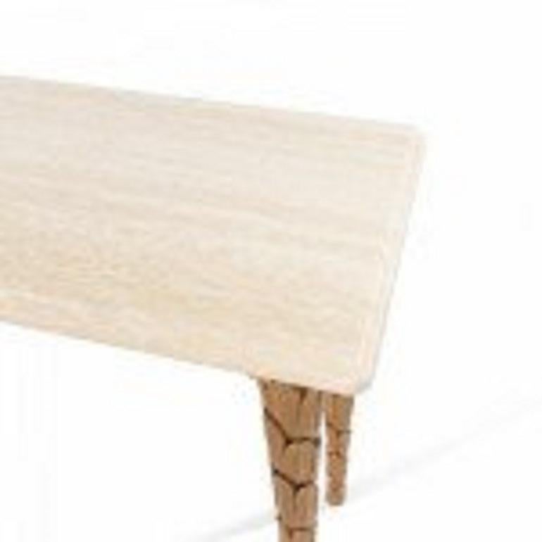 Contemporary Regency Style Console Table In Good Condition For Sale In Queens, NY