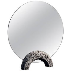 Contemporary Replica 
Lost Foam
 Aluminium Dresser Mirror by Studio Furthermore