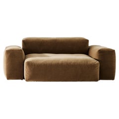 Contemporary 'Reposé' Sofa by Norr11, Setup 1, Alpaca, Customizable