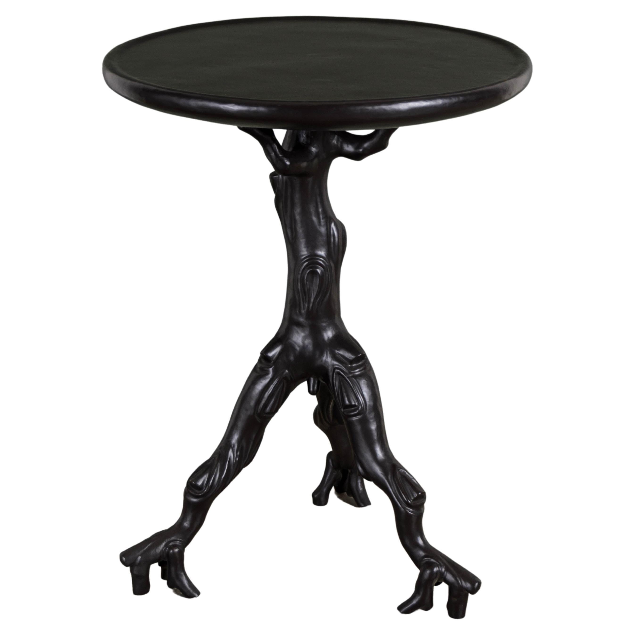Contemporary Repoussé Copper Twig Table by Robert Kuo, Limited Edition For Sale