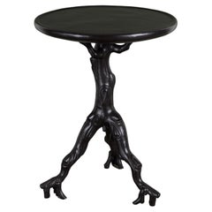 Contemporary Repoussé Copper Twig Table by Robert Kuo, Limited Edition