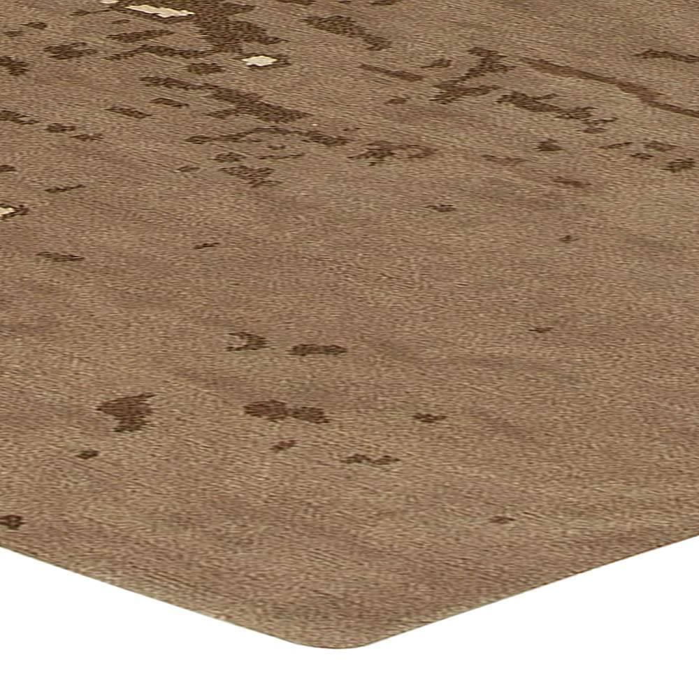 Zeitgenössischer Reservoir-Teppich aus Seide und Wolle von Brett Beldock für Doris Leslie Blau (21. Jahrhundert und zeitgenössisch) im Angebot