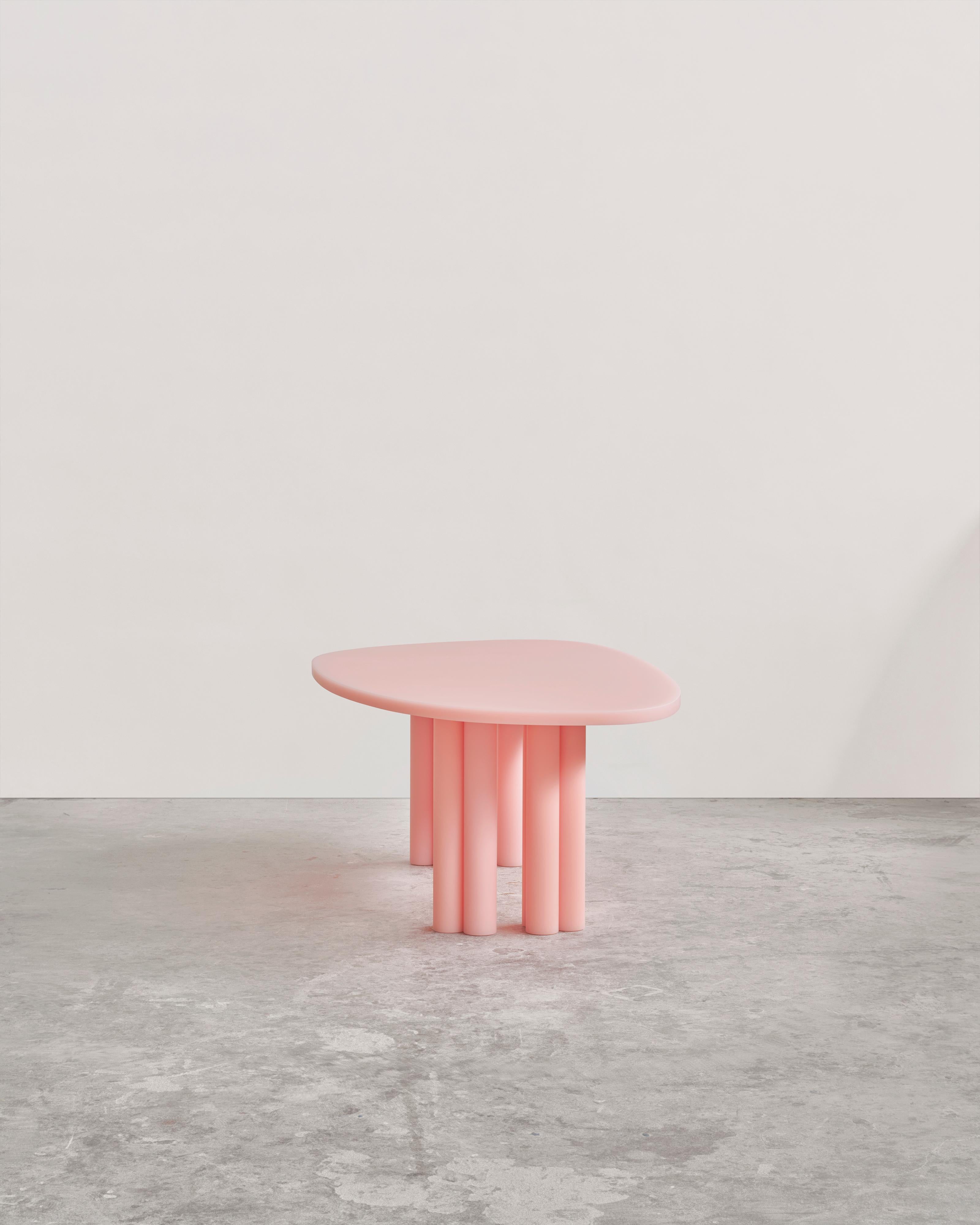 Contemporary Pink Resin Dining Table by Sabine Marcelis, SOAP Series For Sale 2