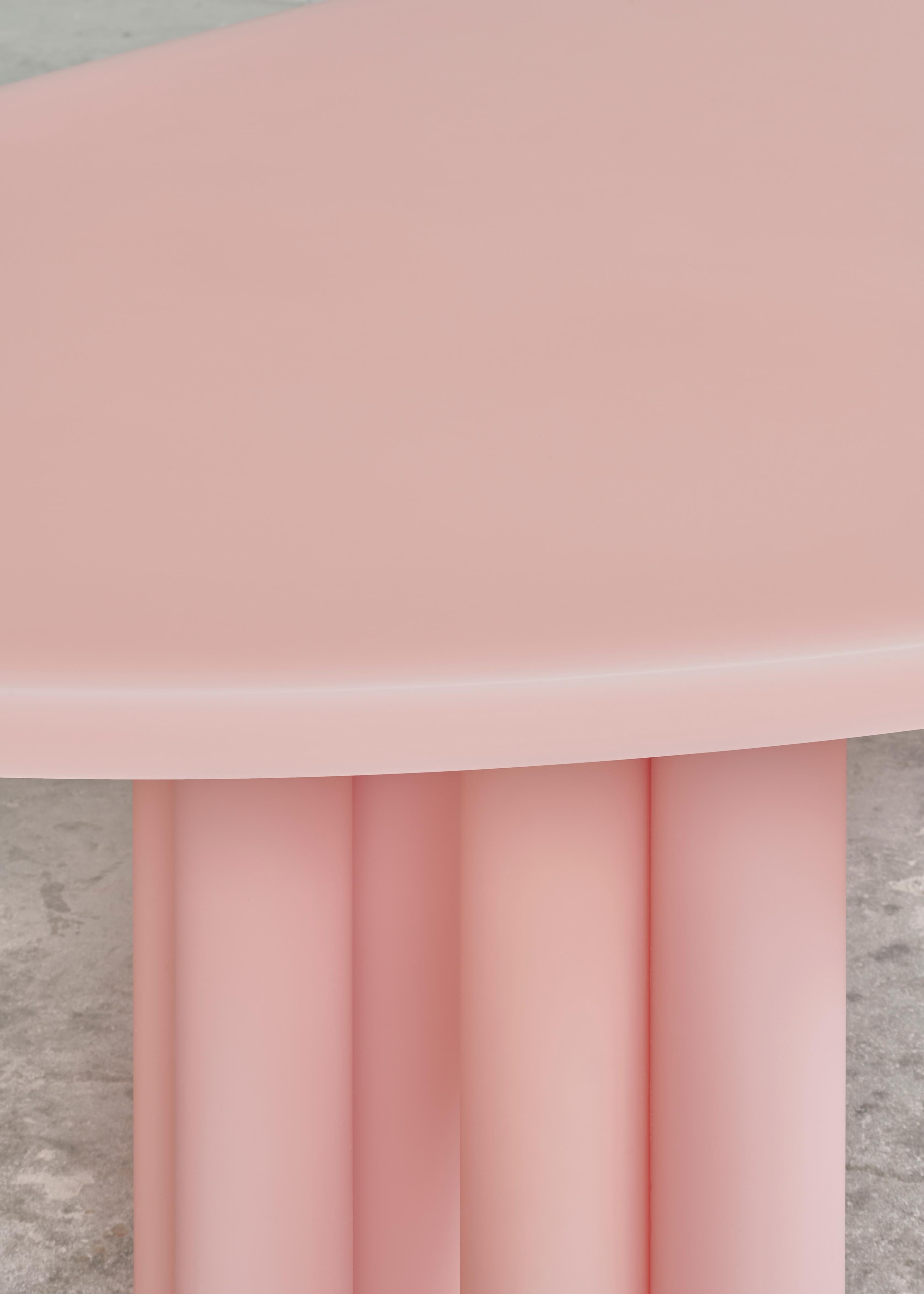 pink kitchen table