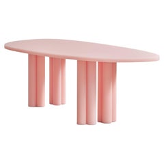 Contemporary Pink Resin Dining Table by Sabine Marcelis, SOAP Series