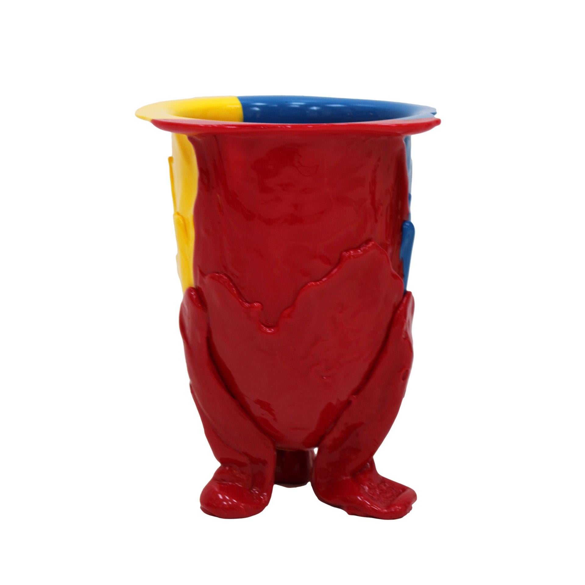 Contemporary Resin Vase MOD. AMAZONIA , Designed by Gaetano Pesce, Italy, 1995. In Good Condition In Madrid, ES