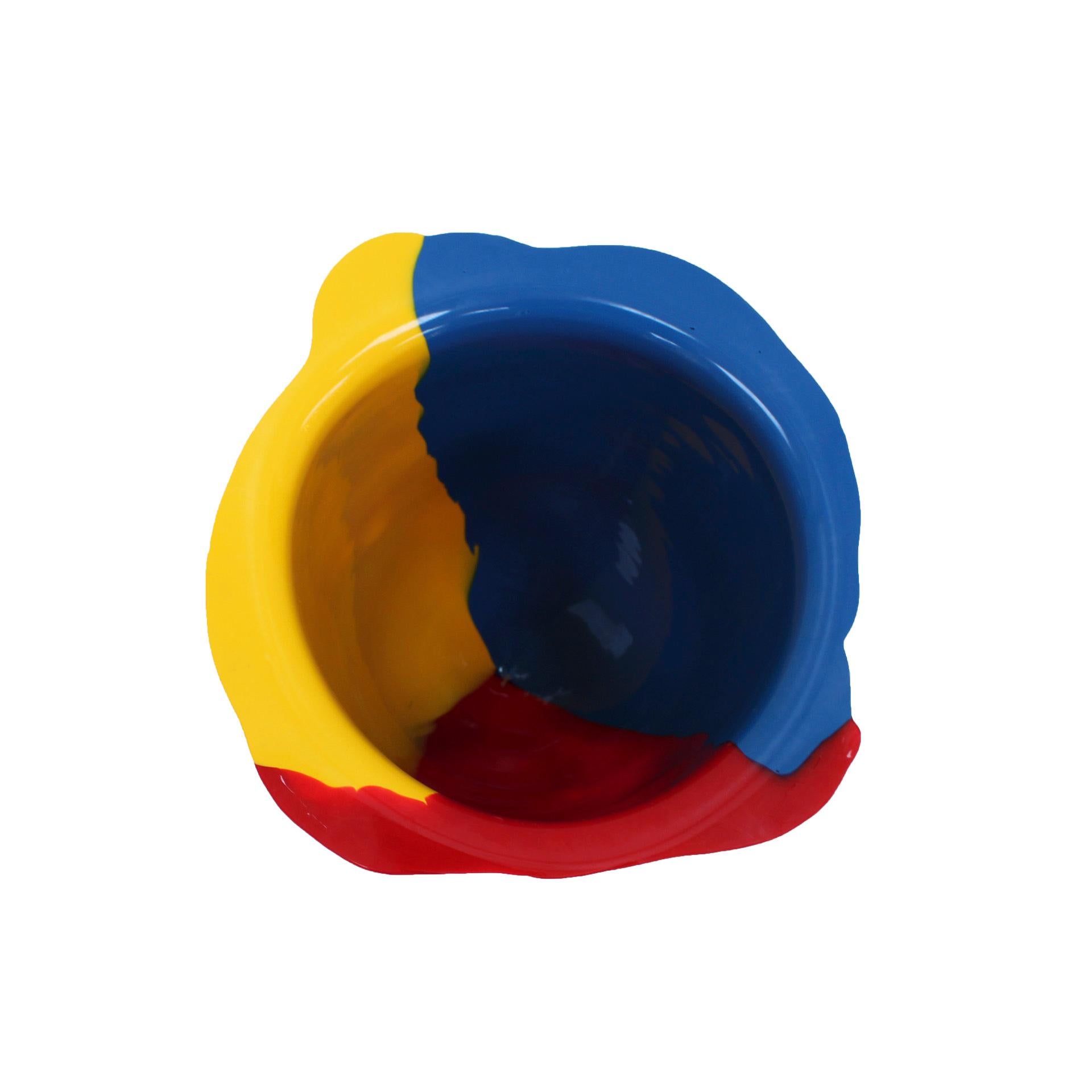 Late 20th Century Contemporary Resin Vase MOD. AMAZONIA , Designed by Gaetano Pesce, Italy, 1995.