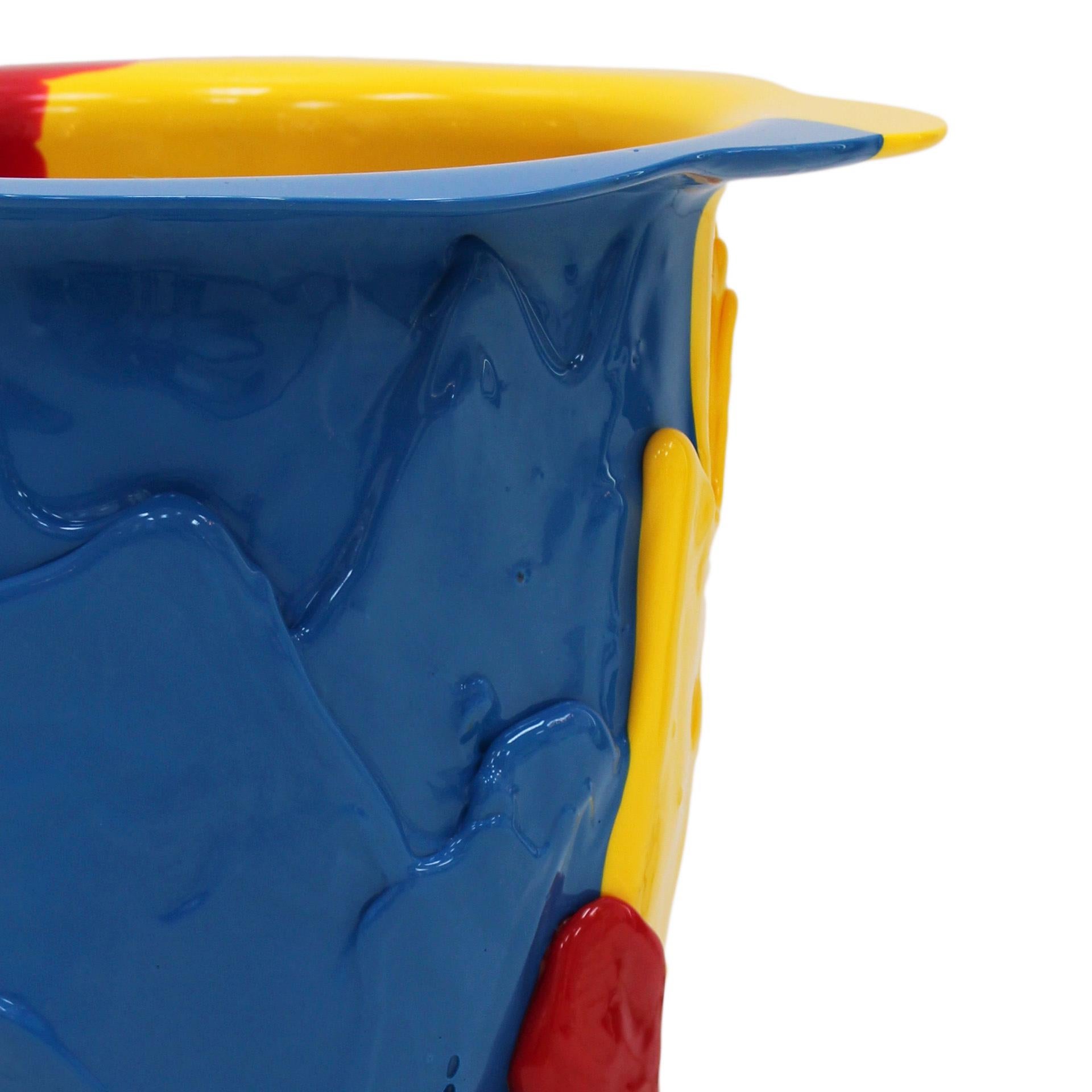 Contemporary Resin Vase MOD. AMAZONIA , Designed by Gaetano Pesce, Italy, 1995. 1