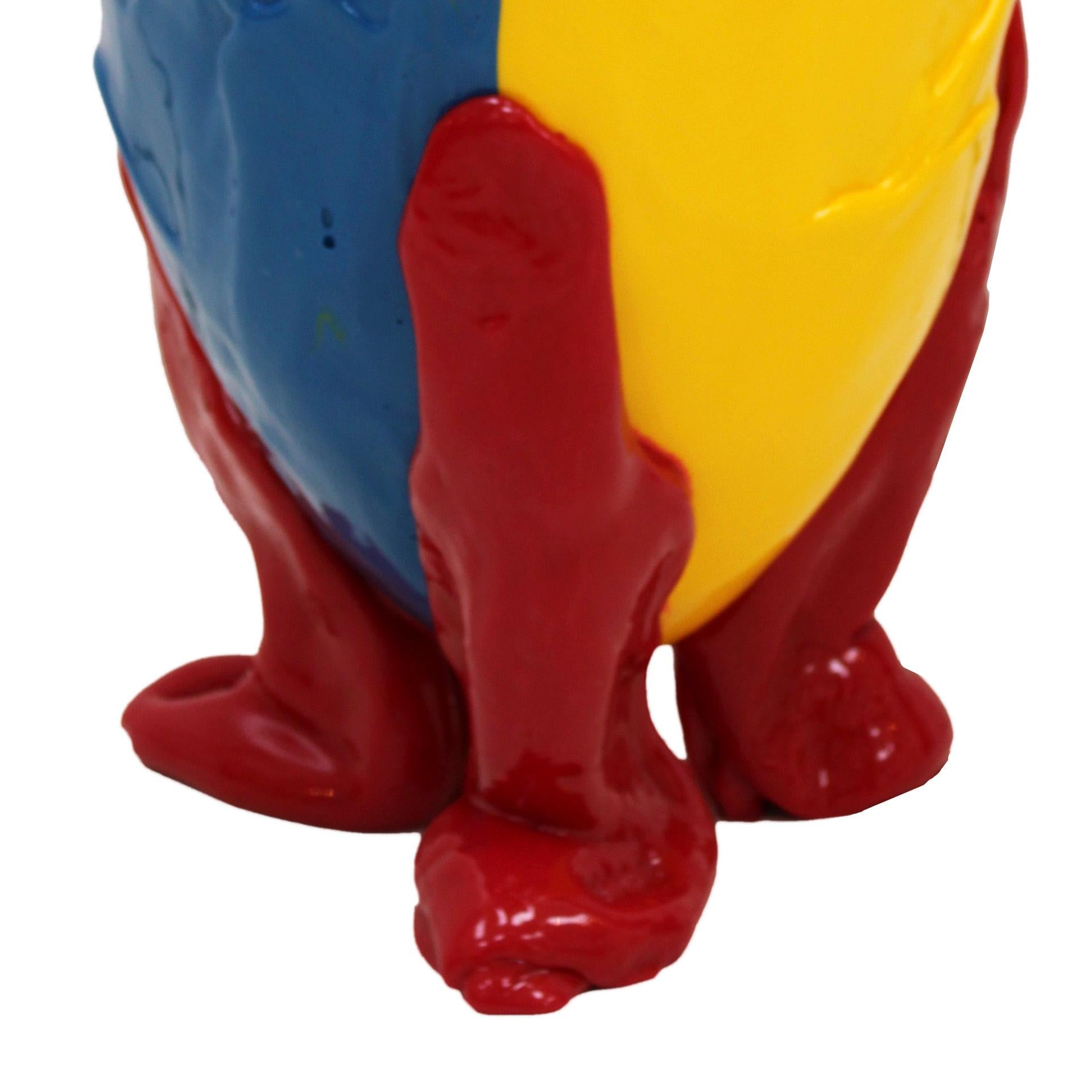 Contemporary Resin Vase MOD. AMAZONIA , Designed by Gaetano Pesce, Italy, 1995. 2