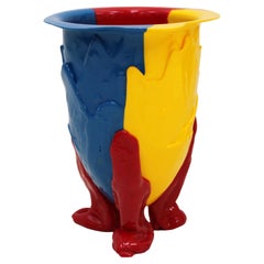 Contemporary Resin Vase MOD. AMAZONIA , Designed by Gaetano Pesce, Italy, 1995.