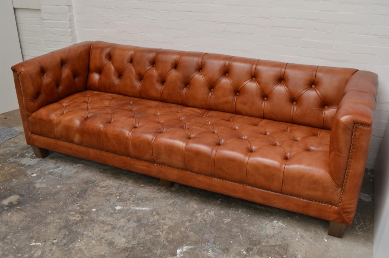 Contemporary Retro Look Chesterfield For Sale 6