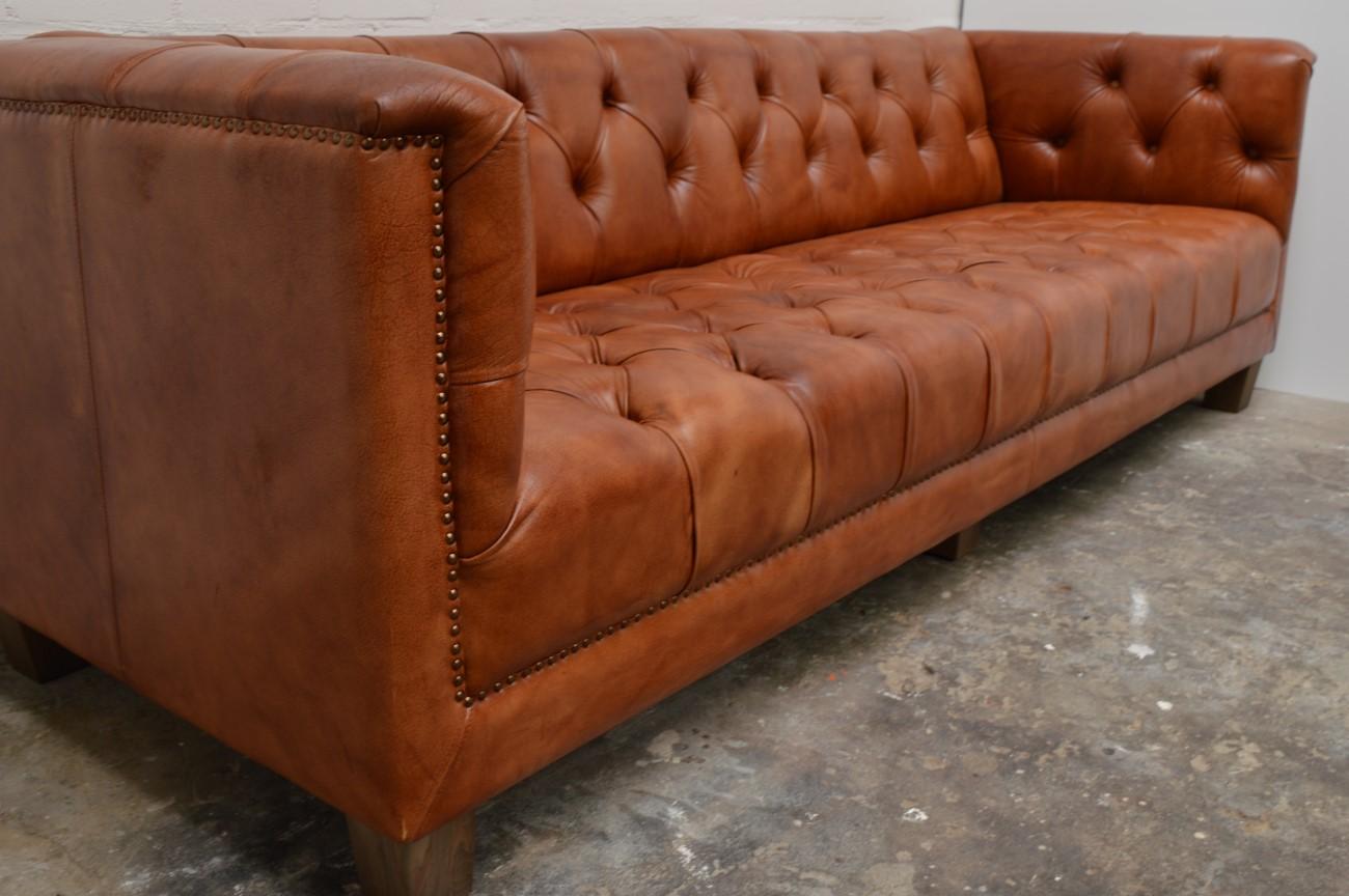 Contemporary Retro Look Chesterfield For Sale 9