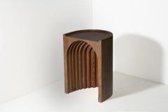 Contemporary Revelo Coffee Table in Stained White Oak