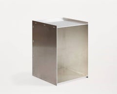 FRAMA Minimal Scandinavian Design Riveted Table Storage Aluminium Box