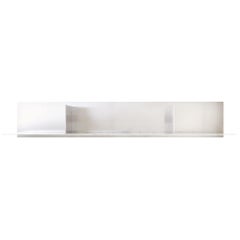 FRAMA Contemporary Design Aluminum Rivet Wall Shelf Large