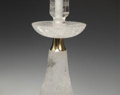 Contemporary Rock Crystal lamps by Phoenix