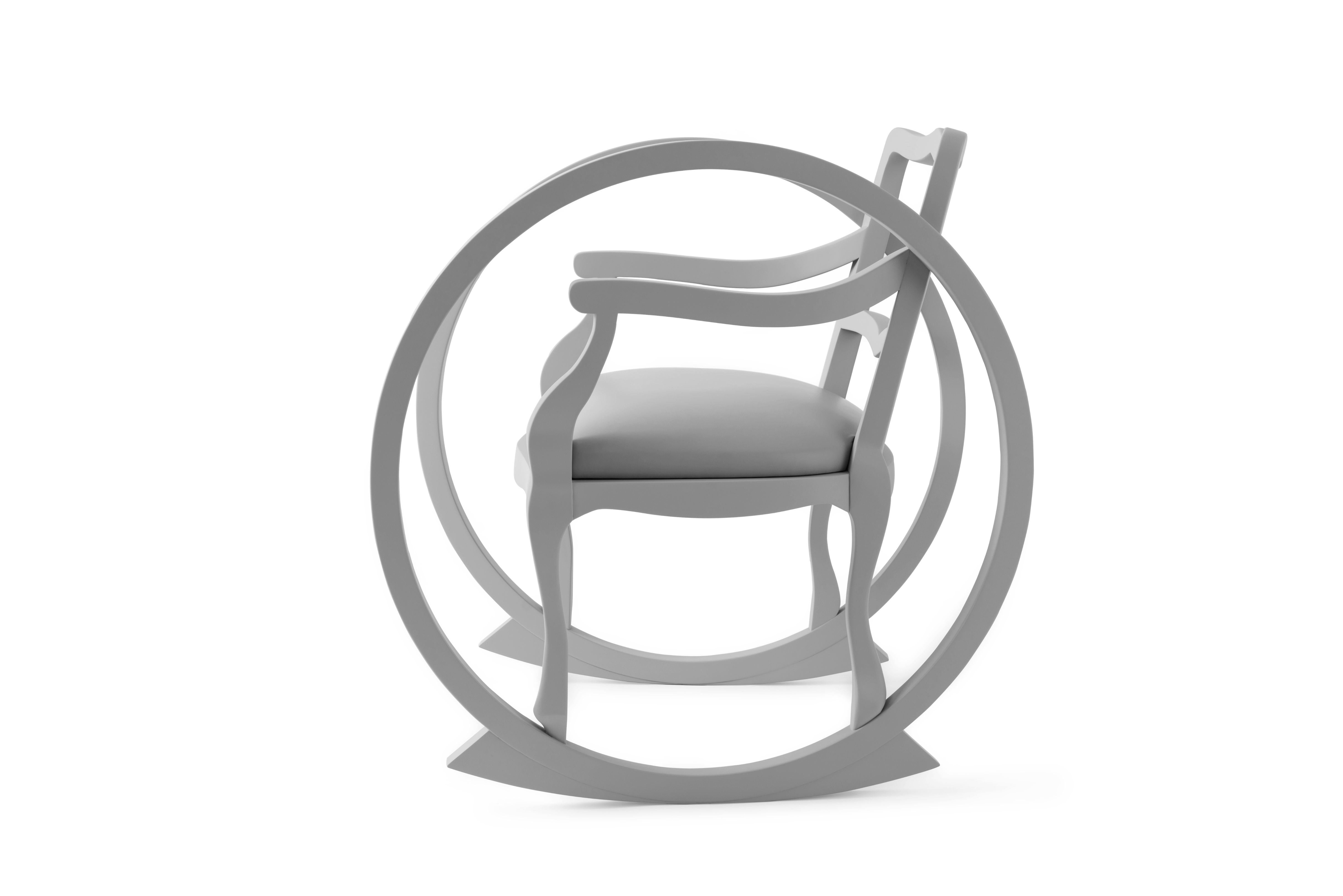 Contemporary Rocking Chair Designed by Thomas Dariel 2