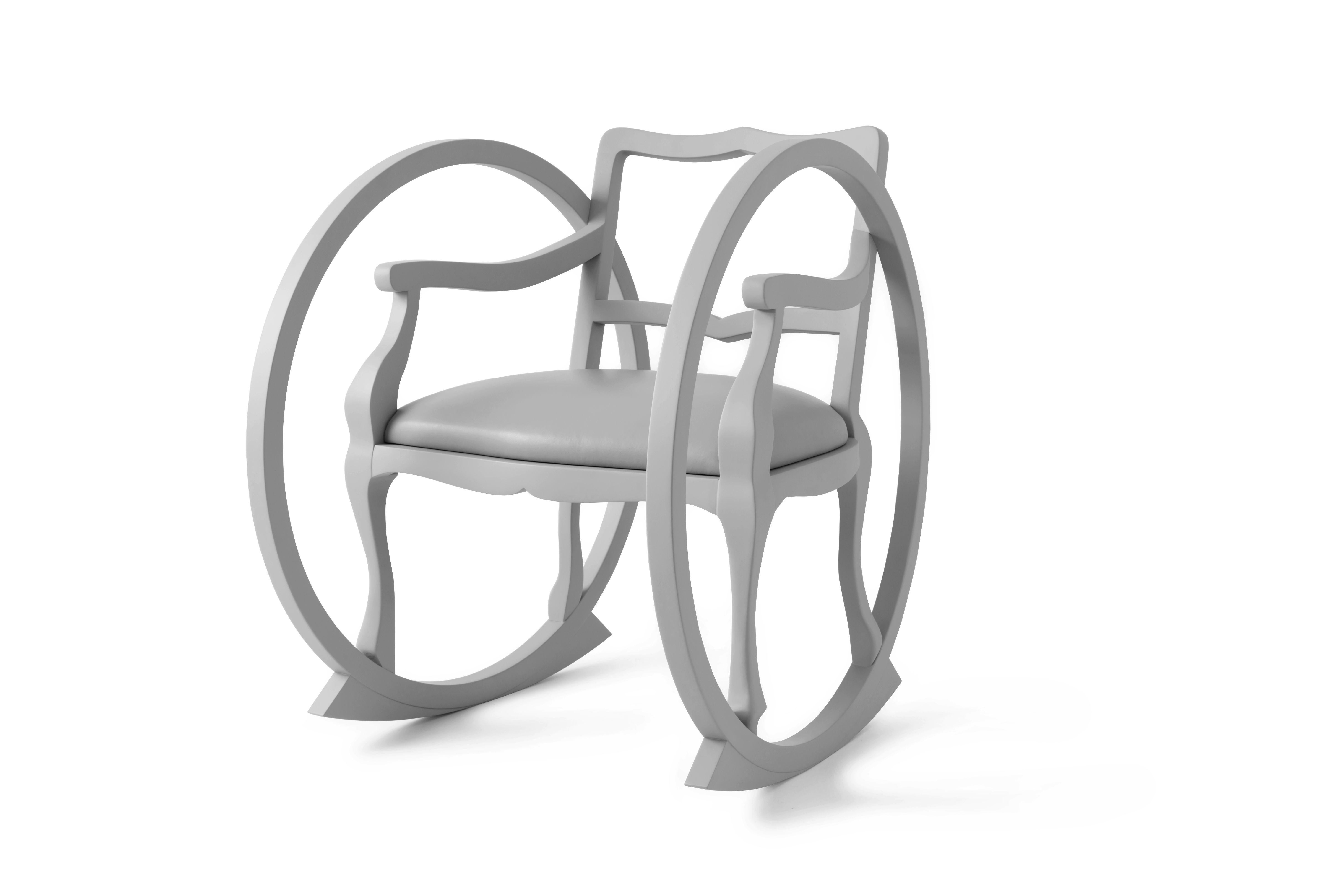 Contemporary Rocking Chair Designed by Thomas Dariel 3