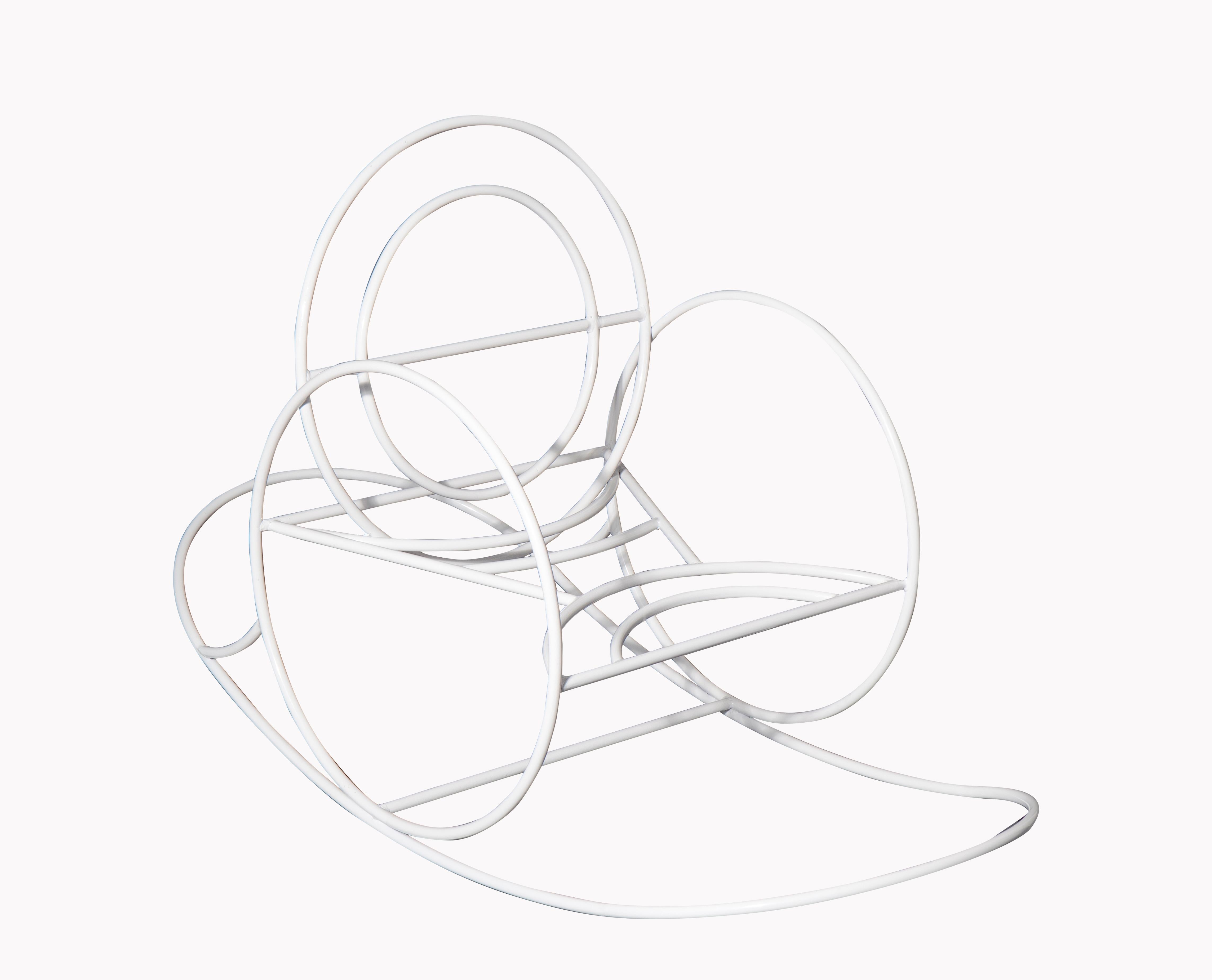 Scandinavian Modern Contemporary Rocking Chair 