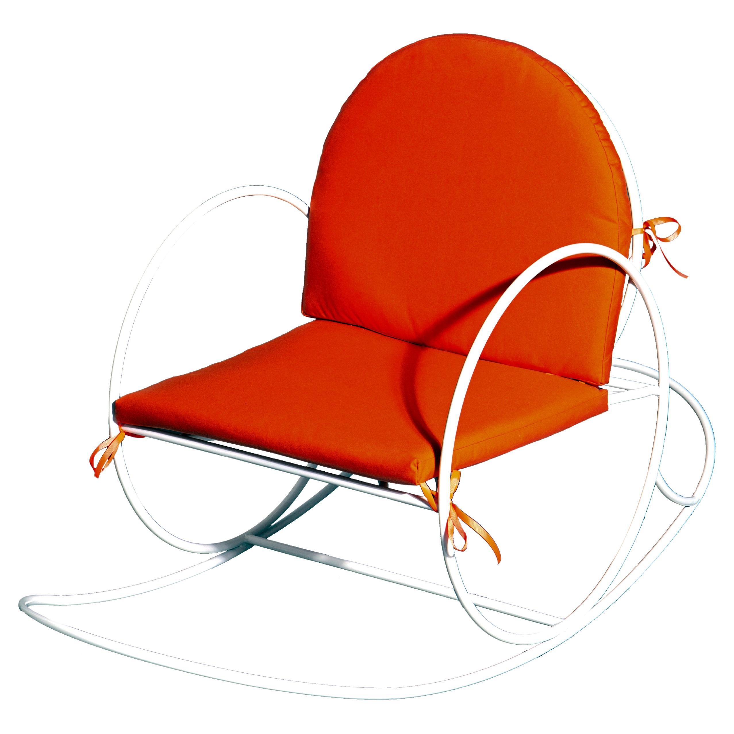 Contemporary Rocking Chair "Esqueleto" Designed by Ángel Mombiedro, Spain, 2022 For Sale