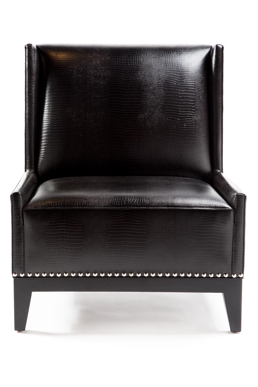 Hand-Crafted Contemporary Roma Chair Handcrafted by James by Jimmy Delaurentis For Sale
