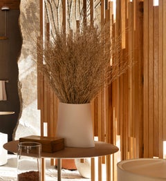 Contemporary Room Divider in Brazilian Hardwood by Leo Strauss