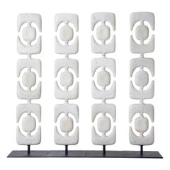 Contemporary Room Divider / Screen Totem Sculptures