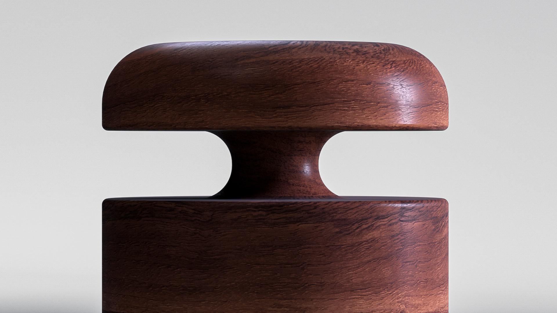 Fait main Contemporary Roulé - Table d'appoint par Arthur Vallin en vente
