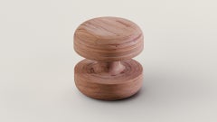 Contemporary Roulé - Side Table Nude by Arthur Vallin