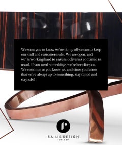 Contemporary Round Apate Coffee Table in Marble, Chrome, Silver