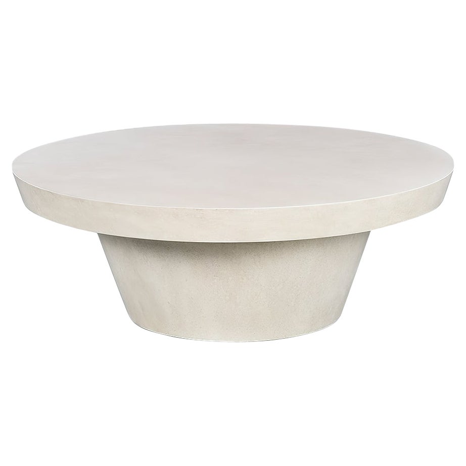 Tavolino da caffè rotondo contemporaneo