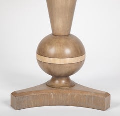 Contemporary Round Compass Point Side Table by Thomasville Collections