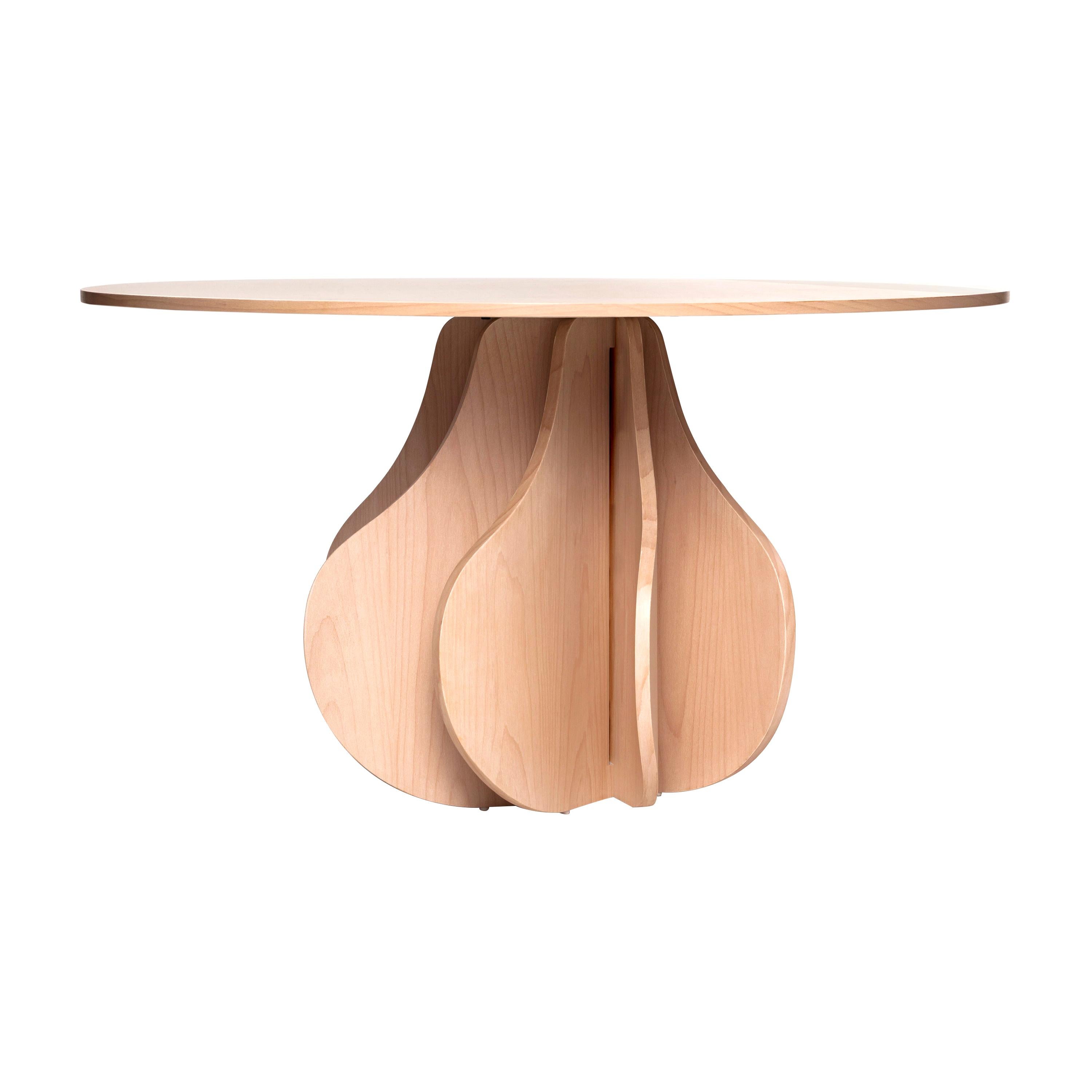Contemporary Round Dining Room Table