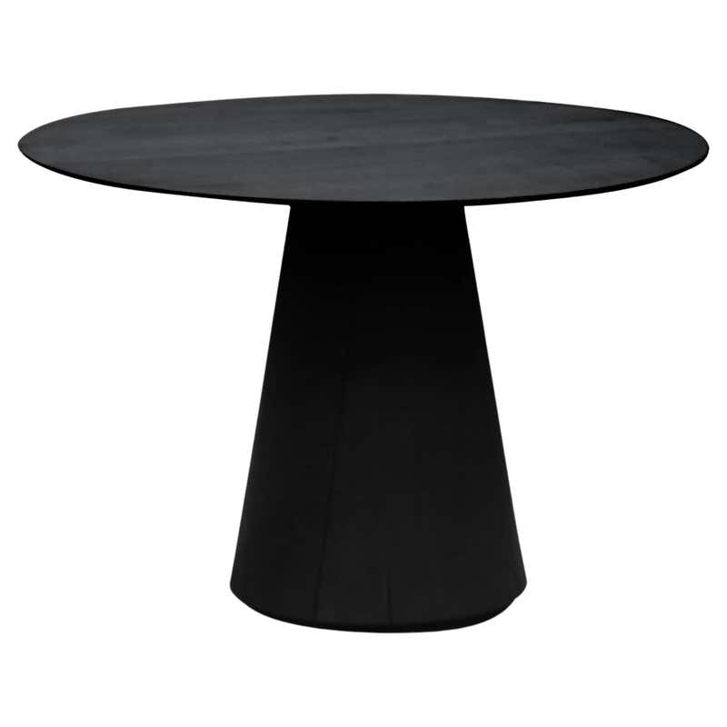 Round Mono Dining Table in Maple by Objects and Ideas, Customizable For ...